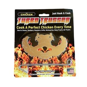 Chicken Turbo Trusser NWT. Cook the perfect chicken every time!